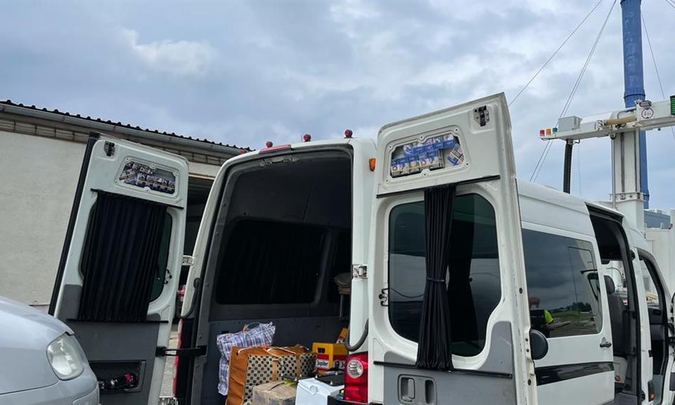 Záchyt cigaret na D1